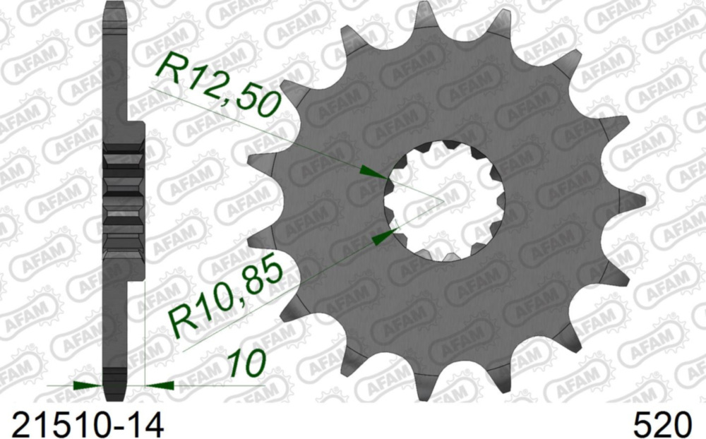 Ritzel AFAM 520 - 14Z 2151014