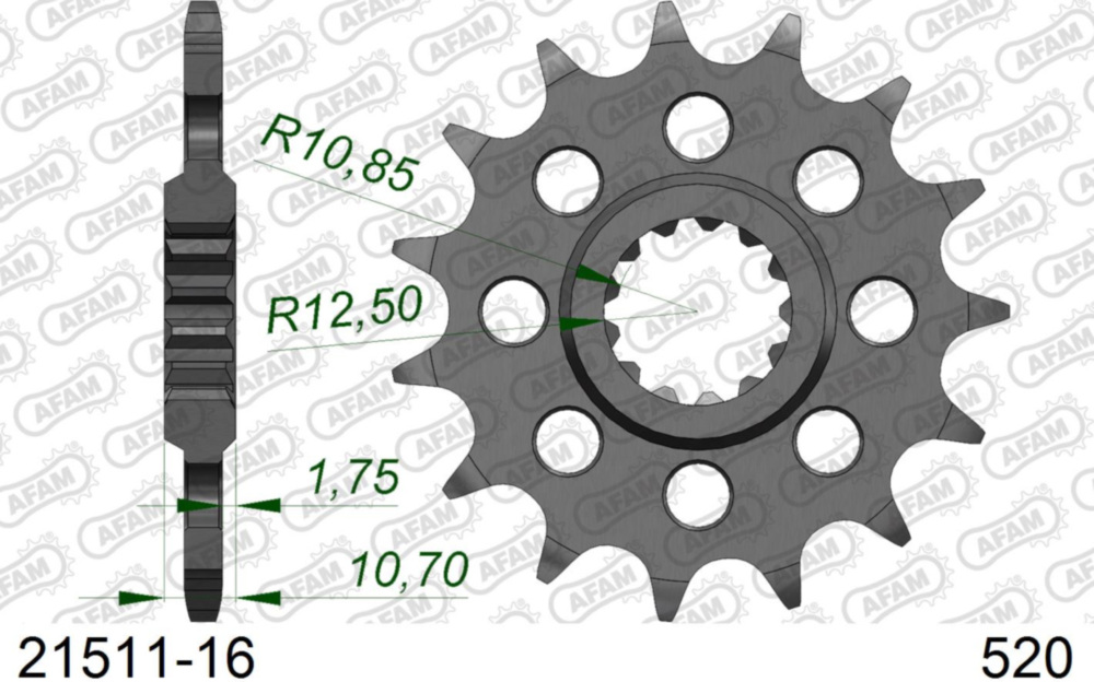Ritzel AFAM 520 - 16Z 2151116