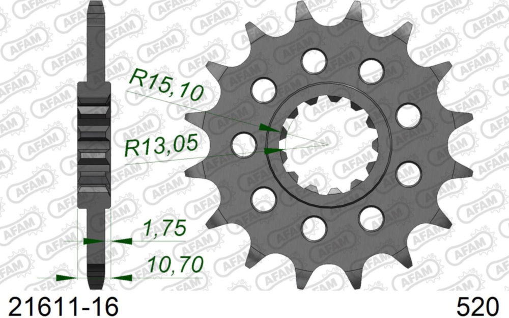 Ritzel AFAM 520 - 16Z 2161116