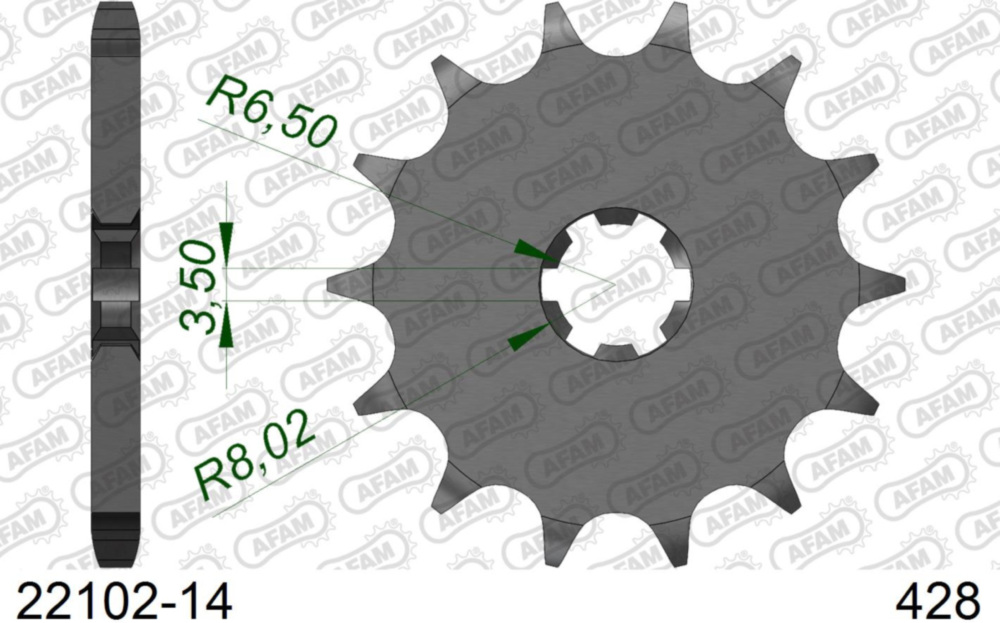 Ritzel AFAM 428 - 14Z 2210214