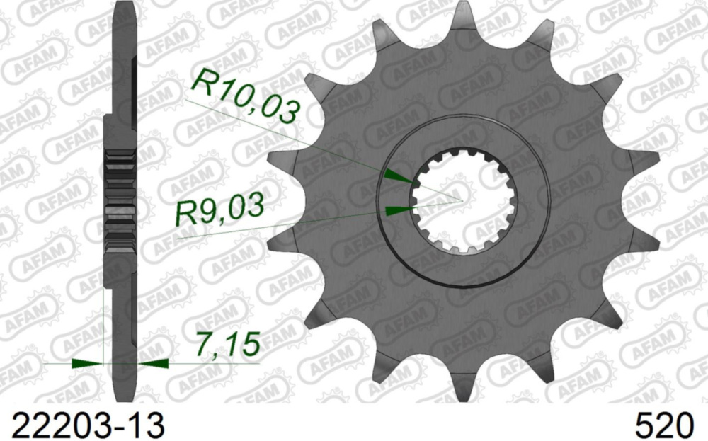 Ritzel AFAM 520 - 13Z 2220313