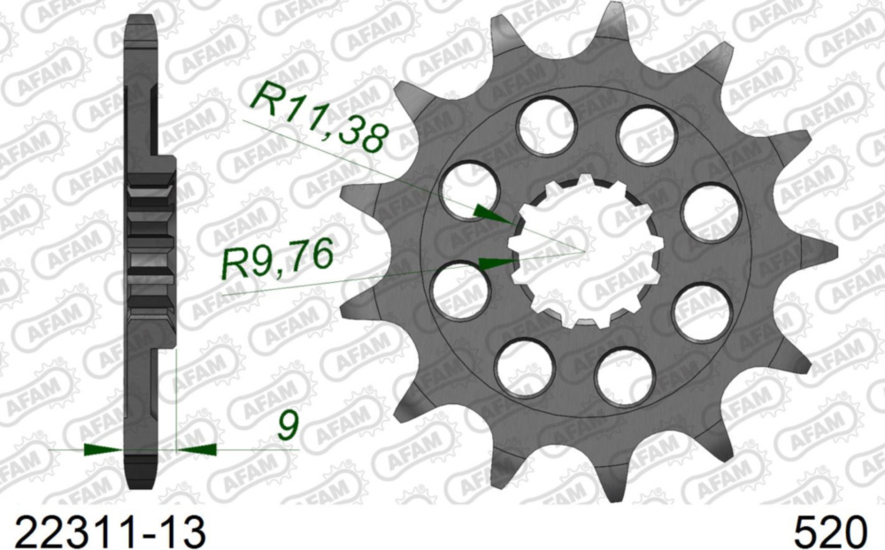 Ritzel AFAM 520 - 13Z 2231113
