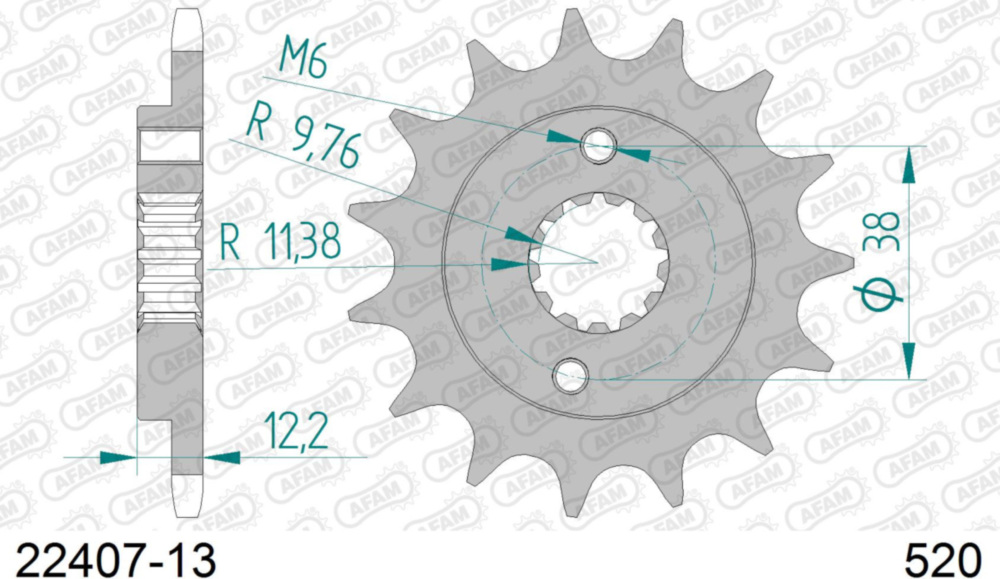 Ritzel AFAM 520 - 13Z 2240713