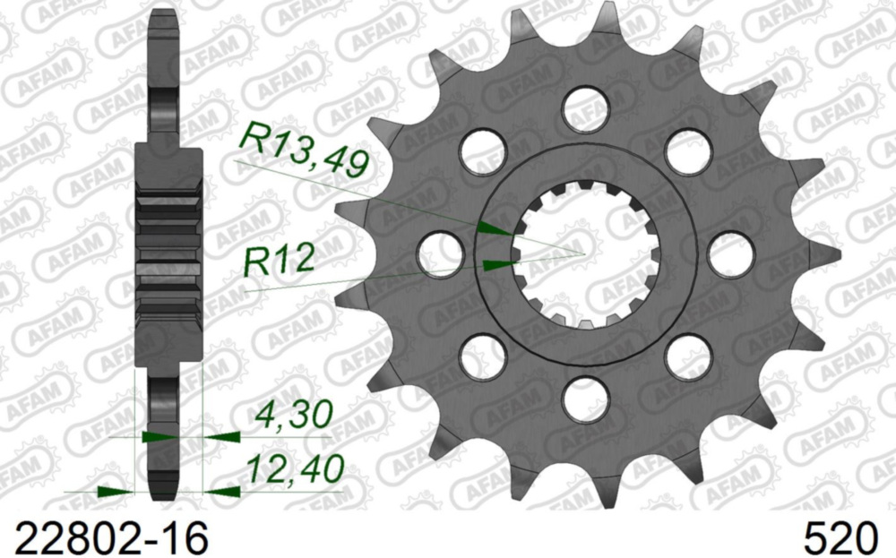 Ritzel AFAM 520 - 16Z 2280216