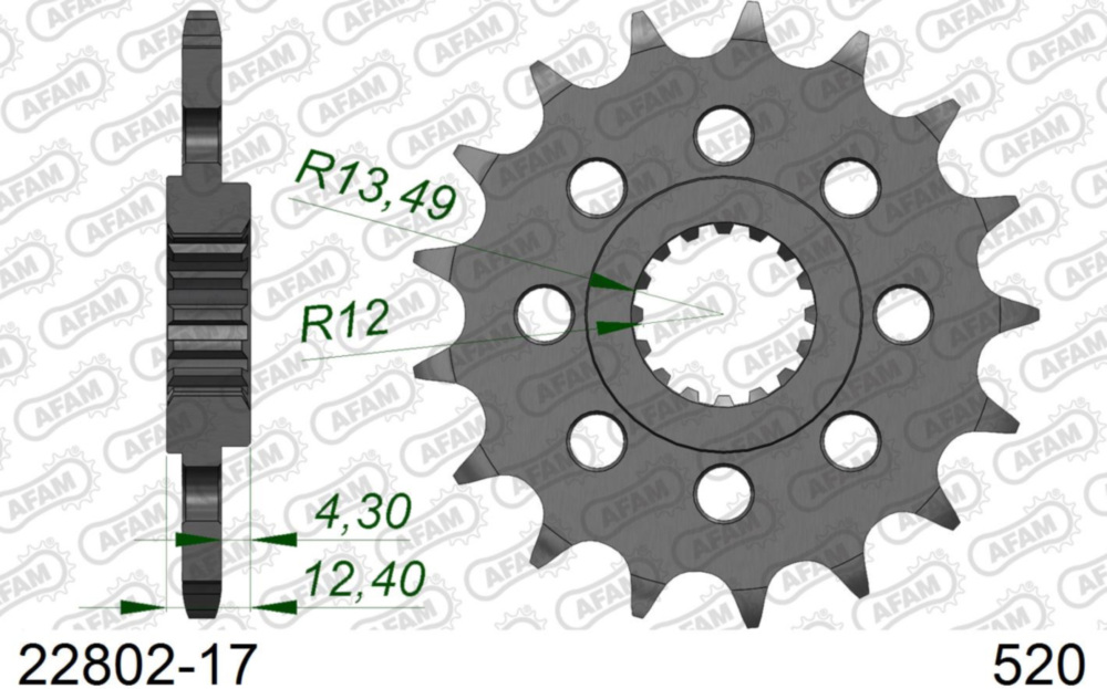Ritzel AFAM 520 - 17Z 2280217