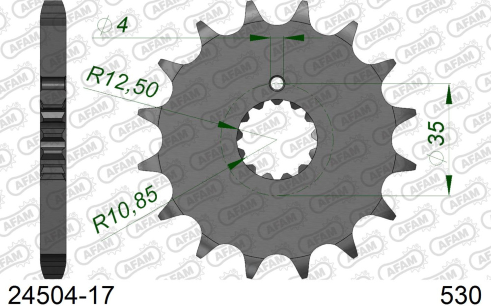 Ritzel AFAM 530 - 17Z 2450417