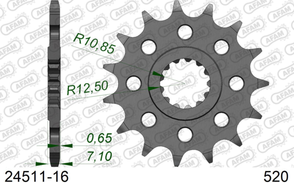 Ritzel AFAM 520 - 16Z 2451116