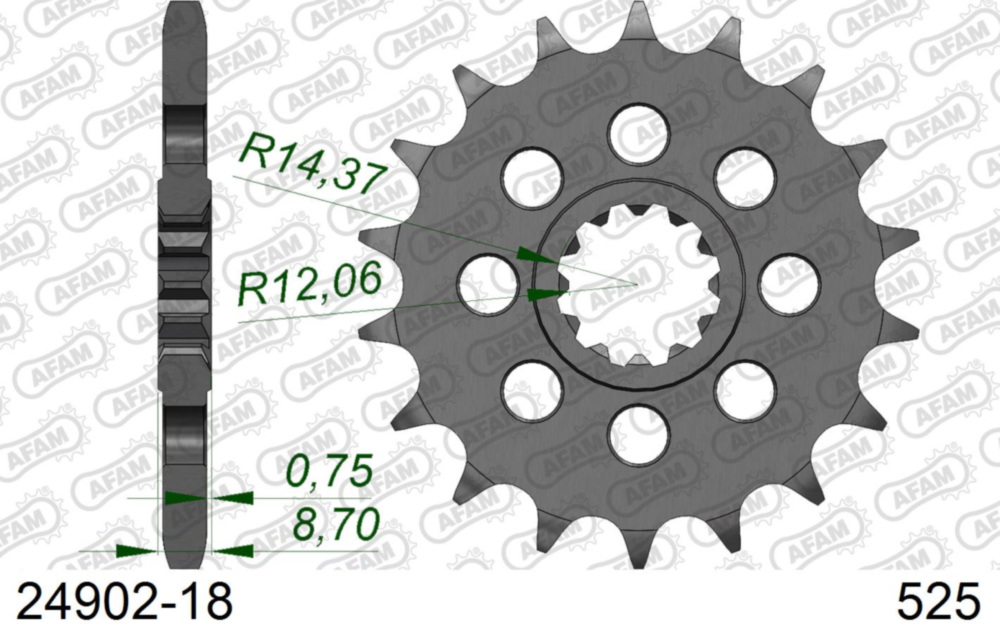 Ritzel AFAM 525 - 18Z 2490218