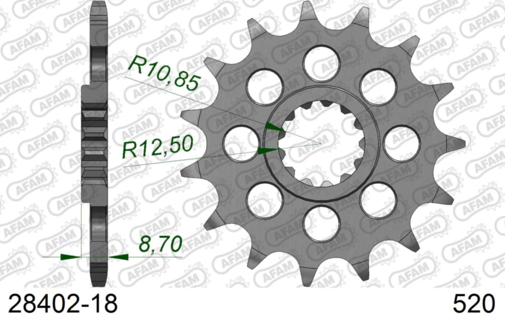 Ritzel AFAM 520 - 18Z 2840218