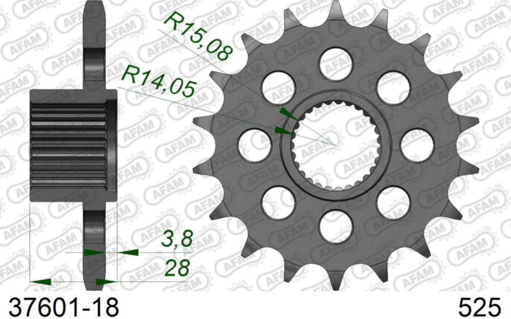 Ritzel AFAM 525 - 18Z 3760118