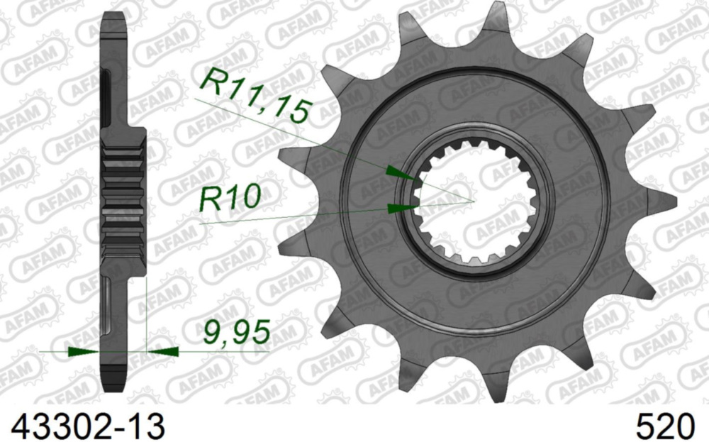 Ritzel AFAM 520 - 13Z 4330213