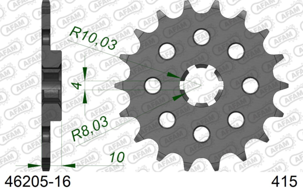 Ritzel AFAM 415 - 16Z 4620516