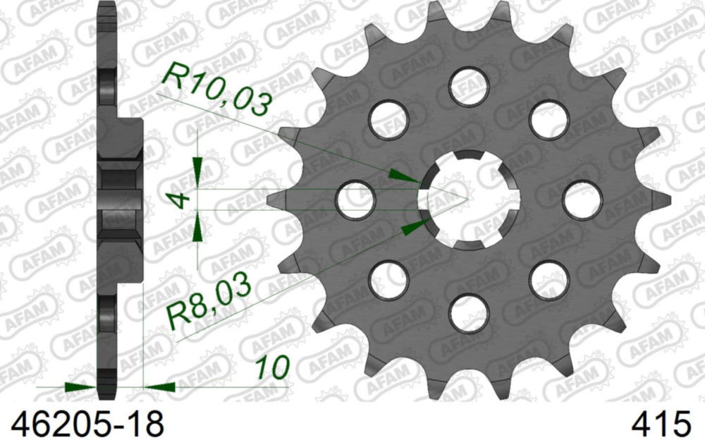 Ritzel AFAM 415 - 18Z 4620518