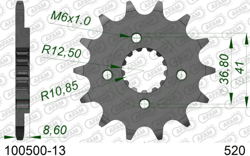 Ritzel AFAM 520 - 13Z 10050013