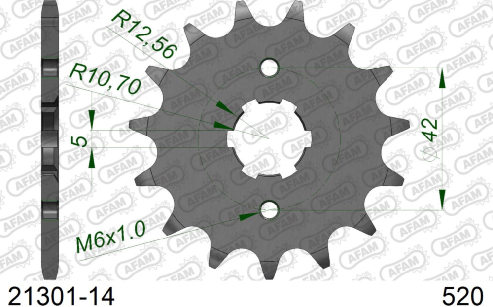 Ritzel AFAM 520 - 14Z 2130114