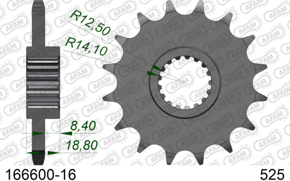 Ritzel AFAM 525 - 16Z 16660016