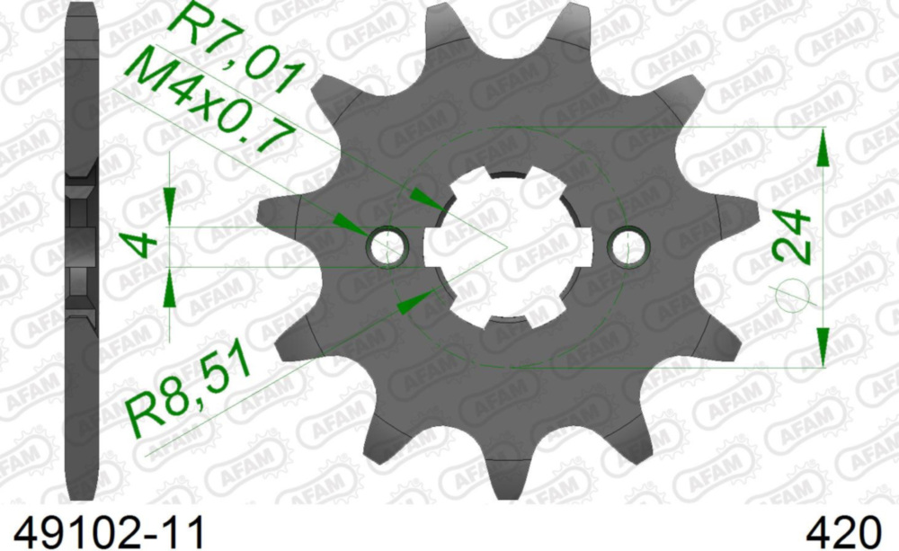 Ritzel AFAM 420 - 11Z 4910211