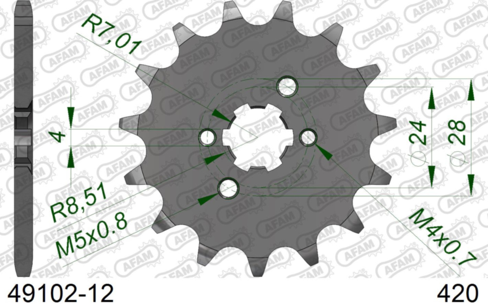 Ritzel AFAM 420 - 12Z 4910212