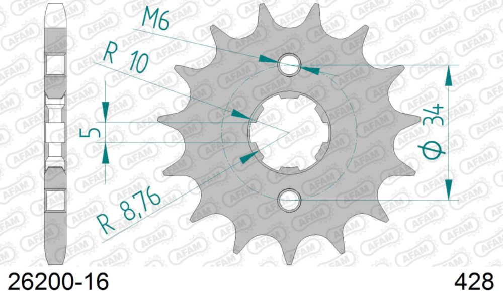 Ritzel AFAM 428 - 16Z 2620016