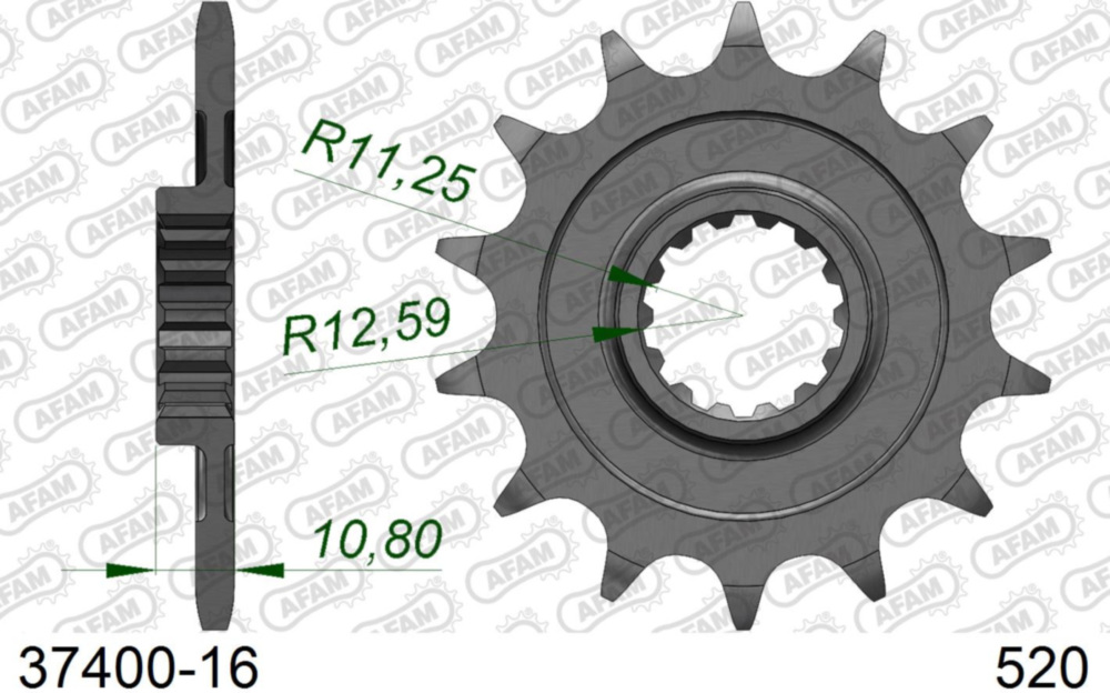 Ritzel AFAM 520 - 16Z 3740016