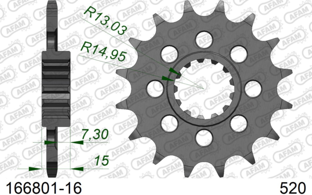 Ritzel AFAM 520 - 16Z 16680116