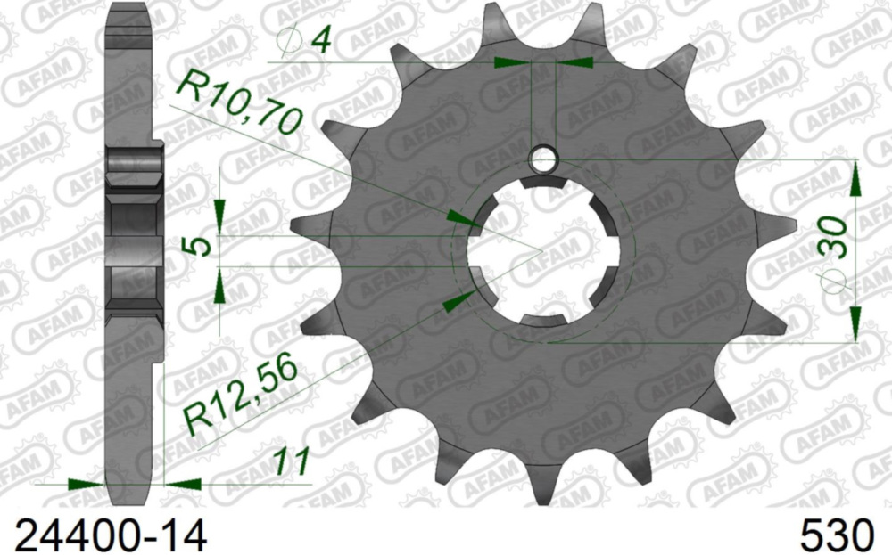 Ritzel AFAM 530 - 14Z 2440014