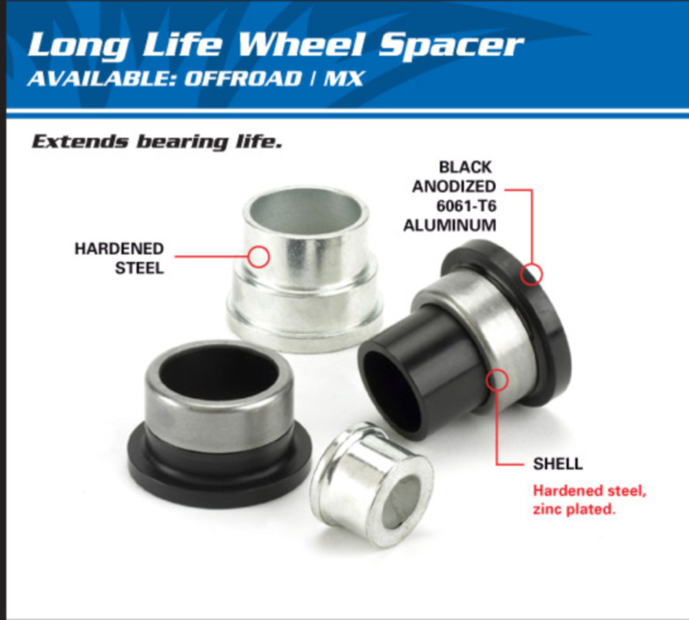 Rad Distanzhülse - vorne - für: Husqvarna FC 250 EURO 15