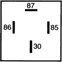 Schlie&szlig;errelais 12V 40A 4RA933332451