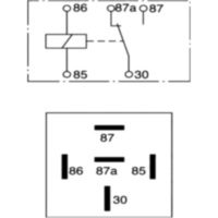 Wechslerrelais 24V 20A