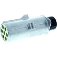 Stecker 7-polig Alu 24V 001020016