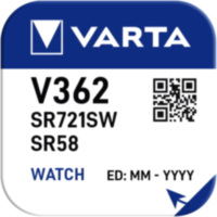 Ger&auml;tebatterie V362 Varta