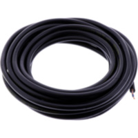 Kabel H03VV-f&uuml;r 2X0.75 schwarz