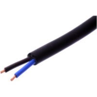 Kabel H05RR-f&uuml;r 2X1.5 schwarz 1116321