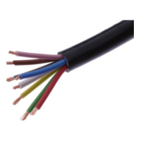 Kabel H05VV-f&uuml;r 8X1.5 schwarz