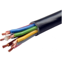 Kabel HO5VV-f&uuml;r 8X1.5 schwarz