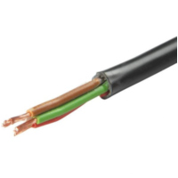 Kabel HO3VV-f&uuml;r 4X0.75 schwarz