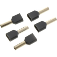 Aderendh&uuml;lsen Doppel 12 grau JMP