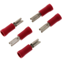 Flachstecker HUEL 1.0 rot JMP 1580215