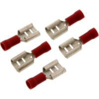 Flachstecker HUEL 1.0 rot JMP 1580220