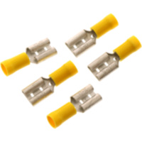 Flachstecker HUEL 6.0 gelb JMP 1580234