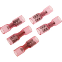 Flachstecker HUEL 1.0 rot JMP 1580235