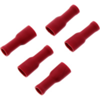 Flachstecker HUEL 1.0 rot JMP 1580260