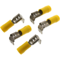 Flachstecker HUEL 6.0 gelb JMP 1580289