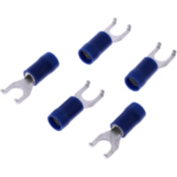 Gabel-Kabelschuh 4.3 blau JMP