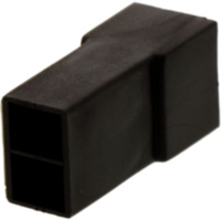 Geh&auml;use FLACHSTECK 2P schwarz JMP 1580352