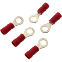 KABELSCH Ring M4 rot JMP