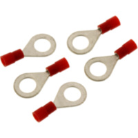 KABELSCH Ring M8 rot JMP