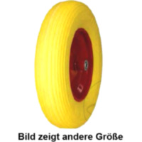 Rad komplett 4.00-8 Stahl