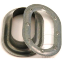 OVALOESE verzinkt Anh&auml;nger PLANEN