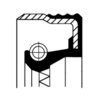 Simmerring Wellendichtring 01033294B